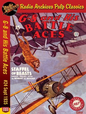 cover image of G-8 and His Battle Aces #24